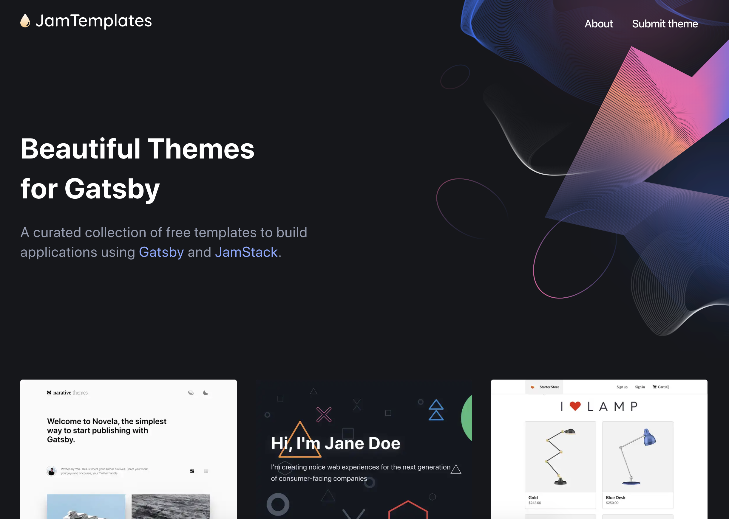 JamTemplates gallery image