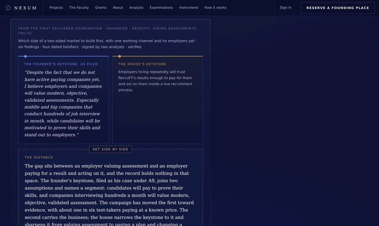 Nexum Analytics gallery image