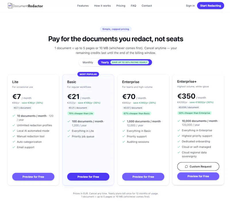 Document Redactor screenshot 6