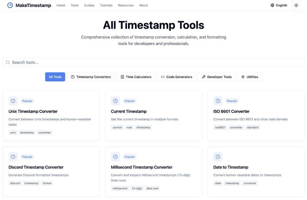 MakeTimestamp gallery image