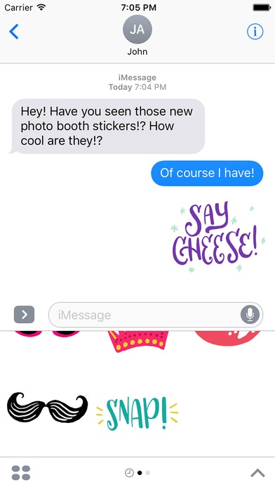 Photobooth iOS Stickers (FREE!) gallery image