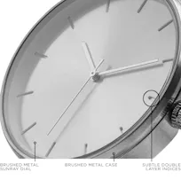 A minimal watch made with WINE (+cork) gallery image