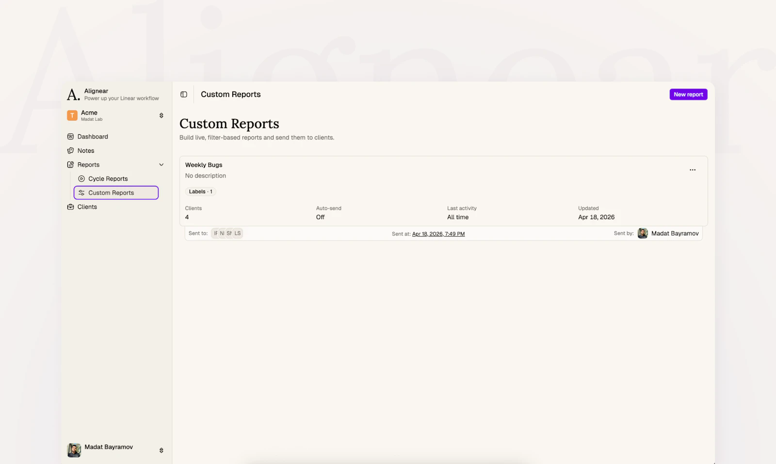 Alignear screenshot 4