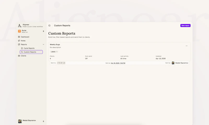 Alignear screenshot 4