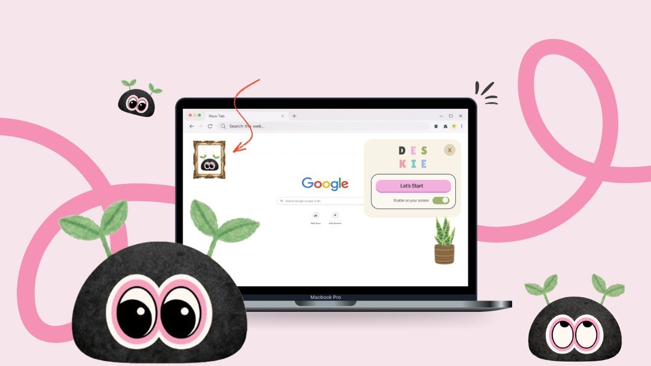 Deskie – Frames & Decor for Your Screen gallery image