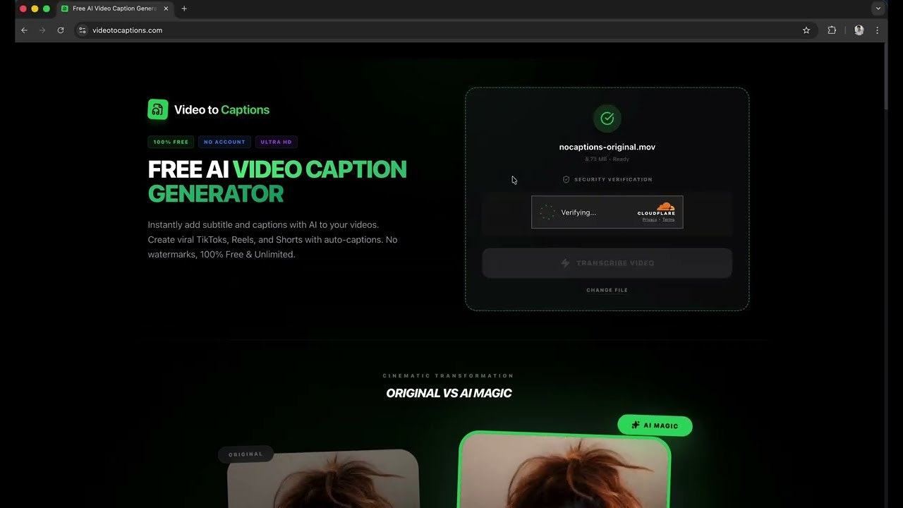 VideotoCaptions gallery image