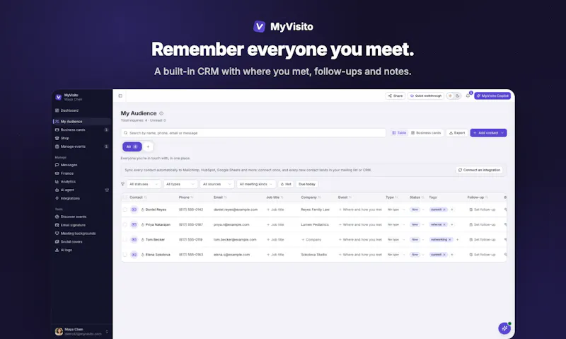 MyVisito screenshot 4