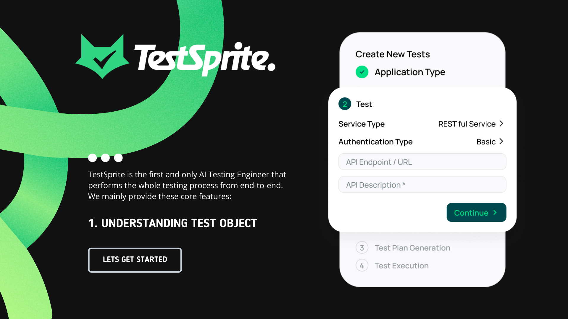 testsprite-beta - The first fully automated end-to-end AI testing solution
