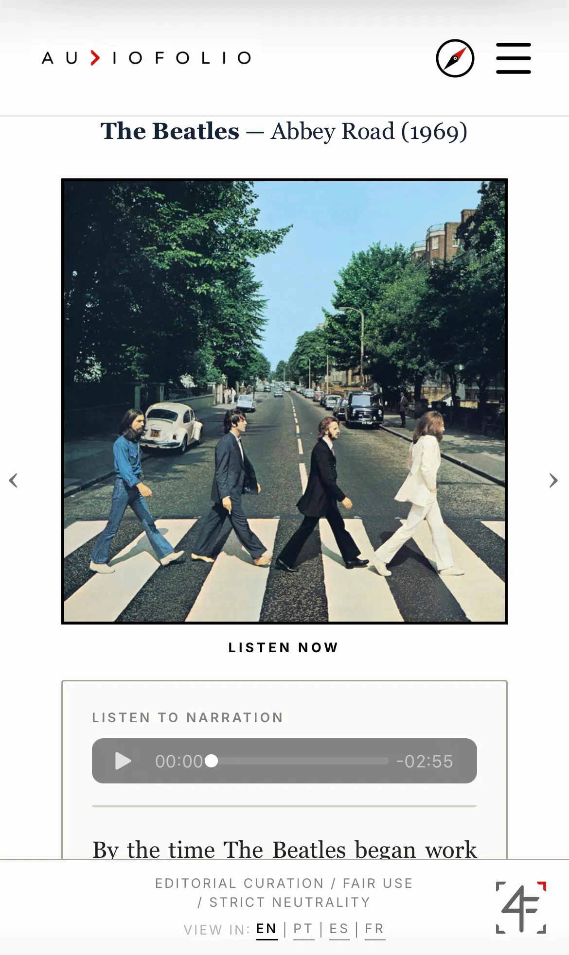 AUDIOFOLIO.NET gallery image