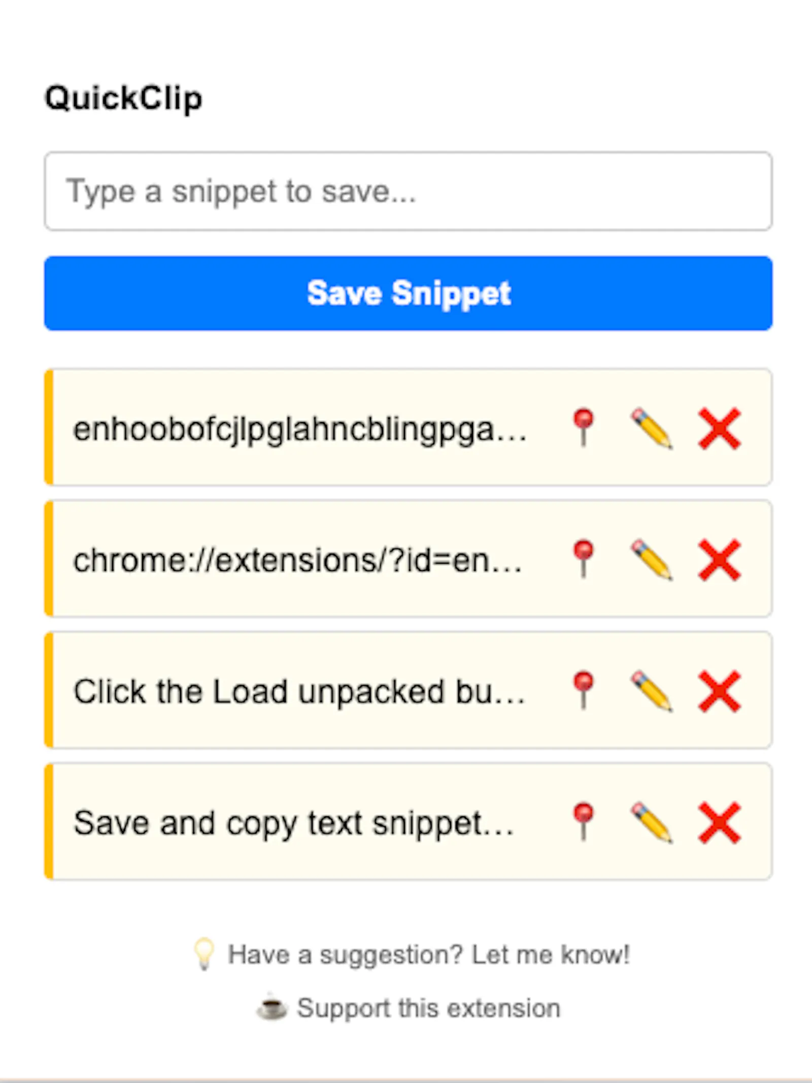 QuickClip screenshot 2