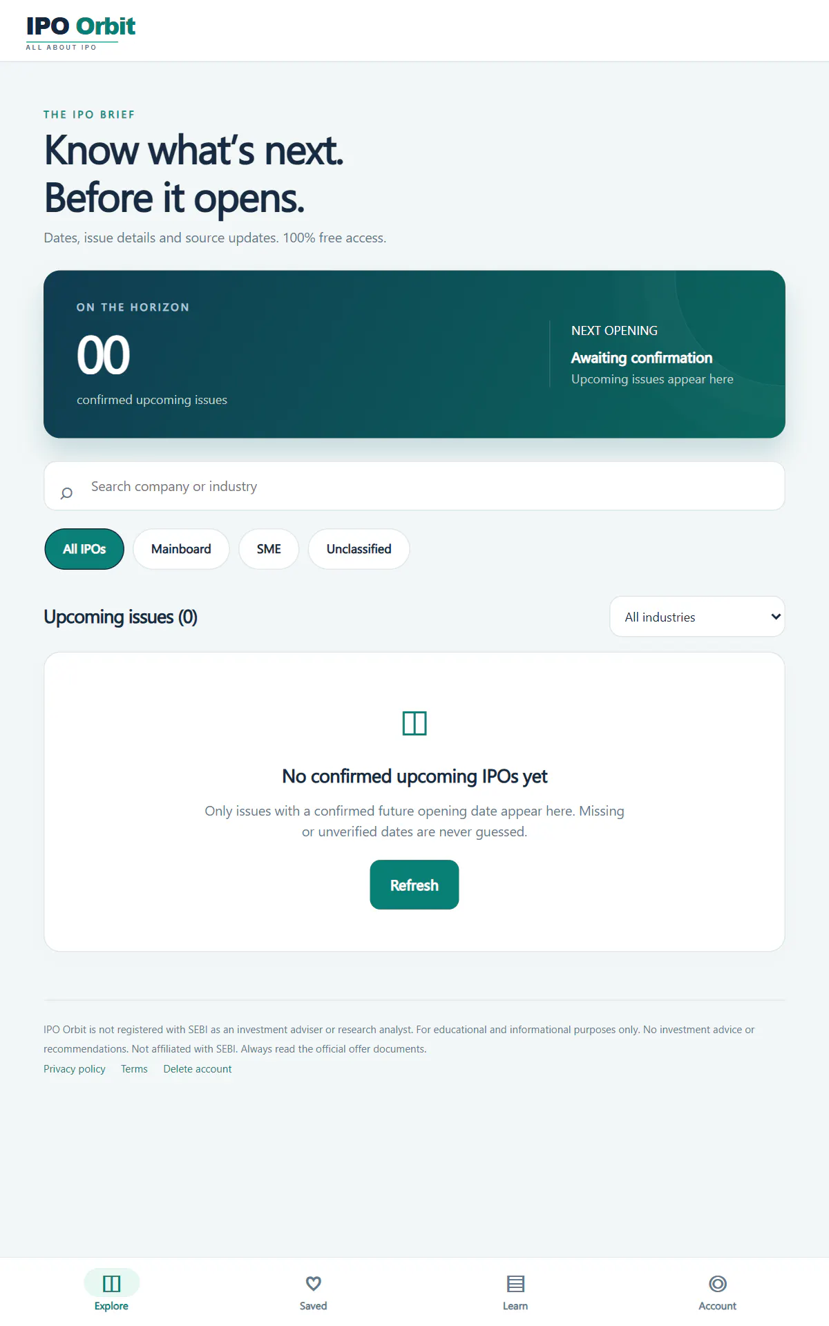 IPO Orbit gallery image