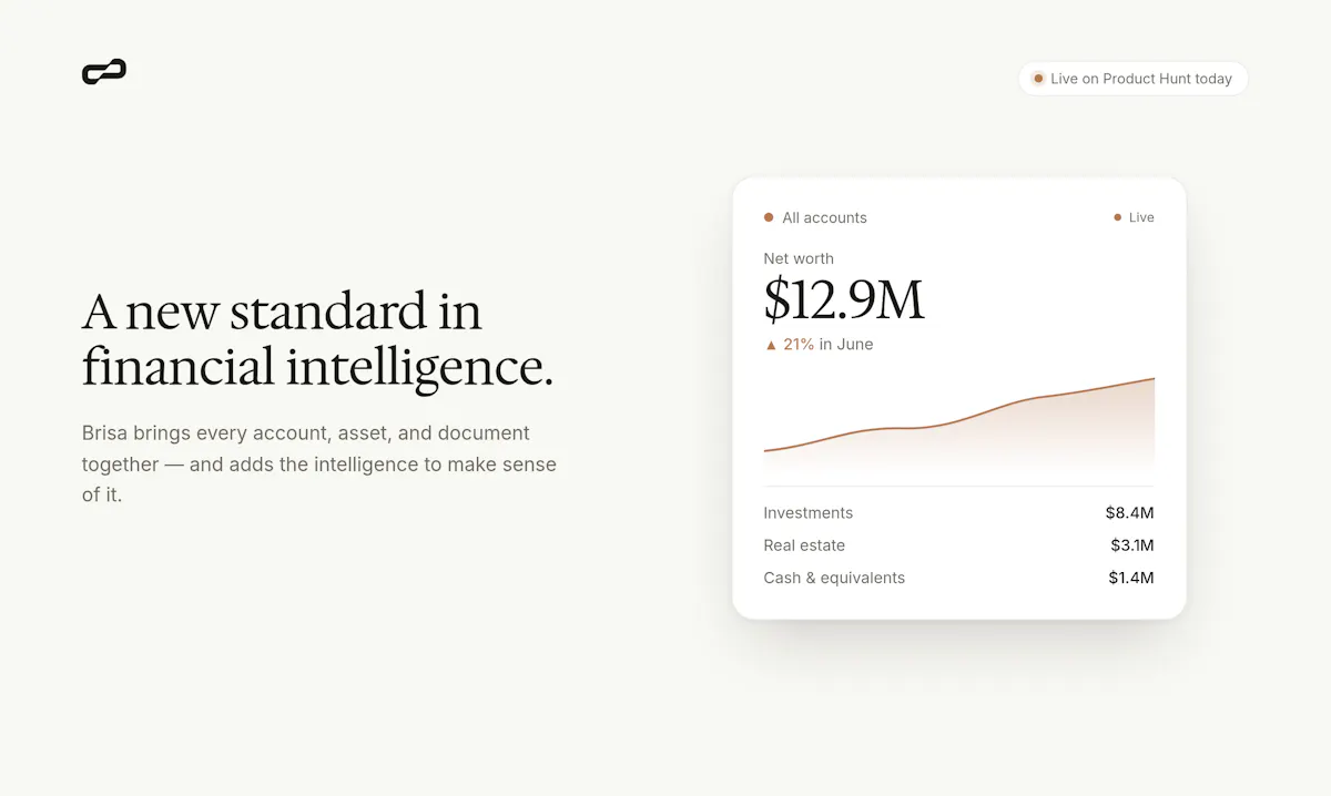 Brisa — Your personal wealth OS