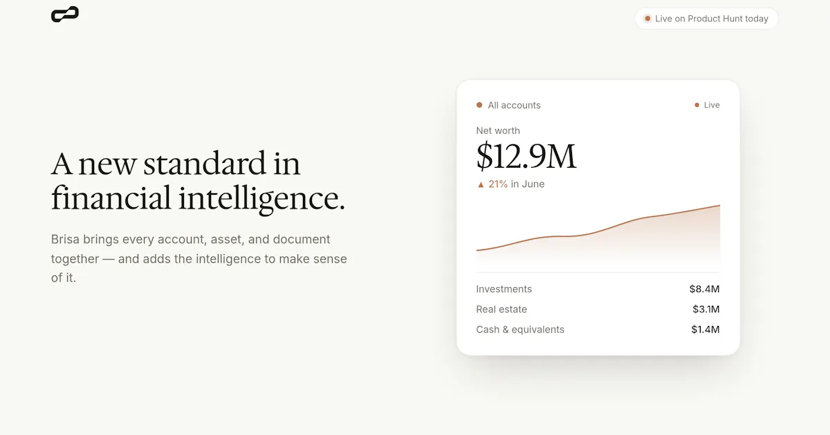 Brisa — Your personal wealth OS