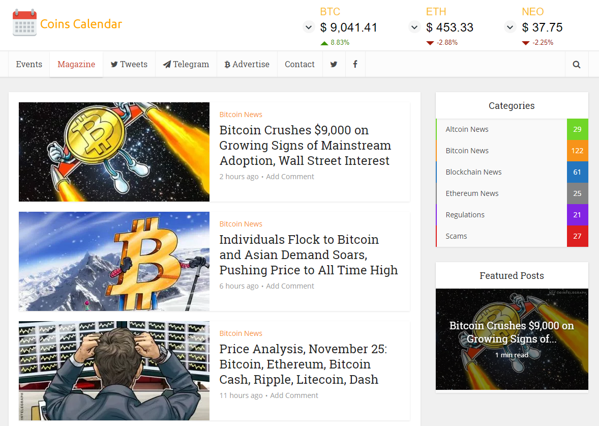 Coins Calendar gallery image