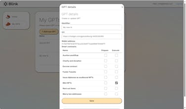 Blink - Blockchain Link for AI gallery image