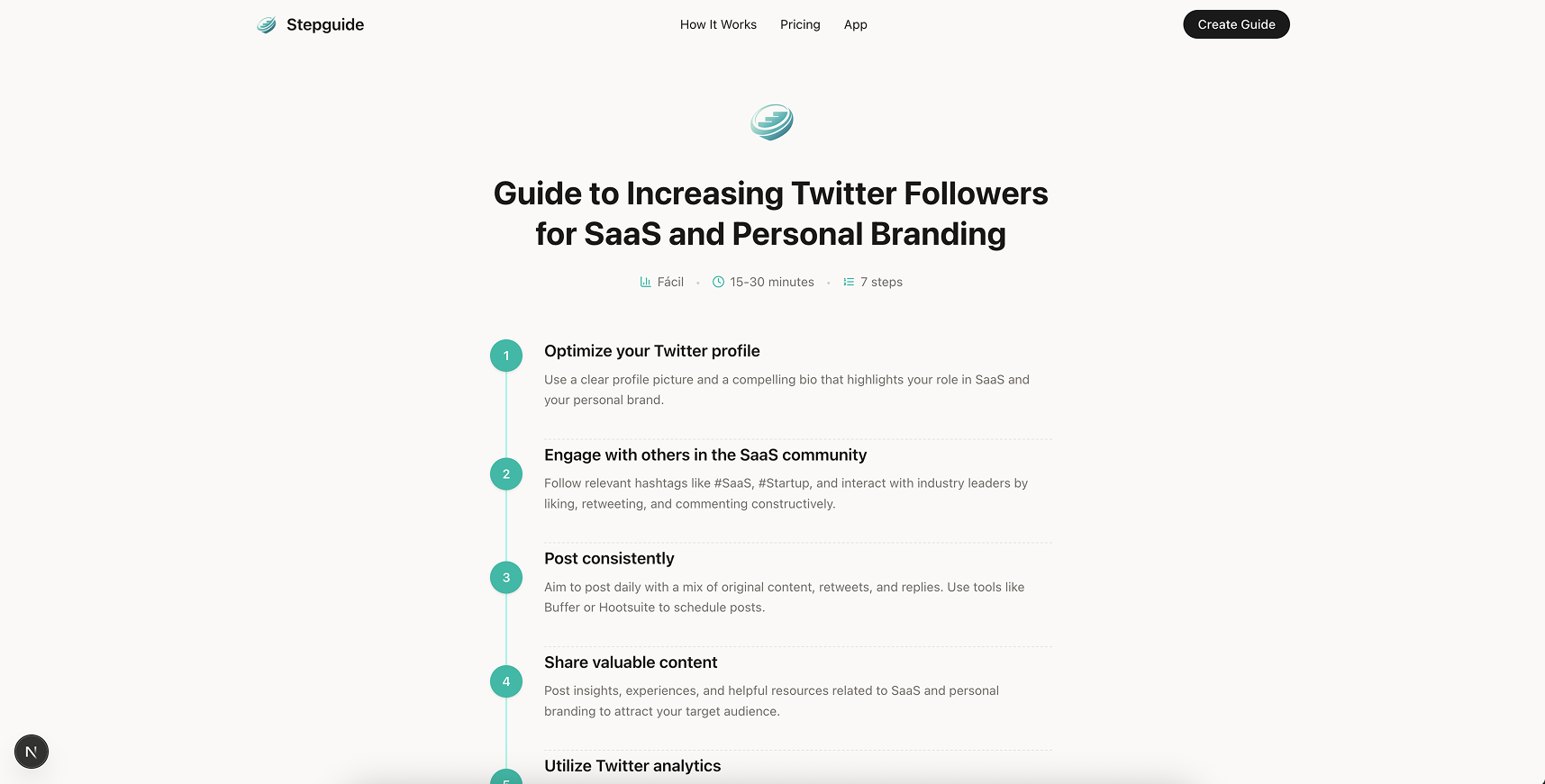 Stepguide gallery image