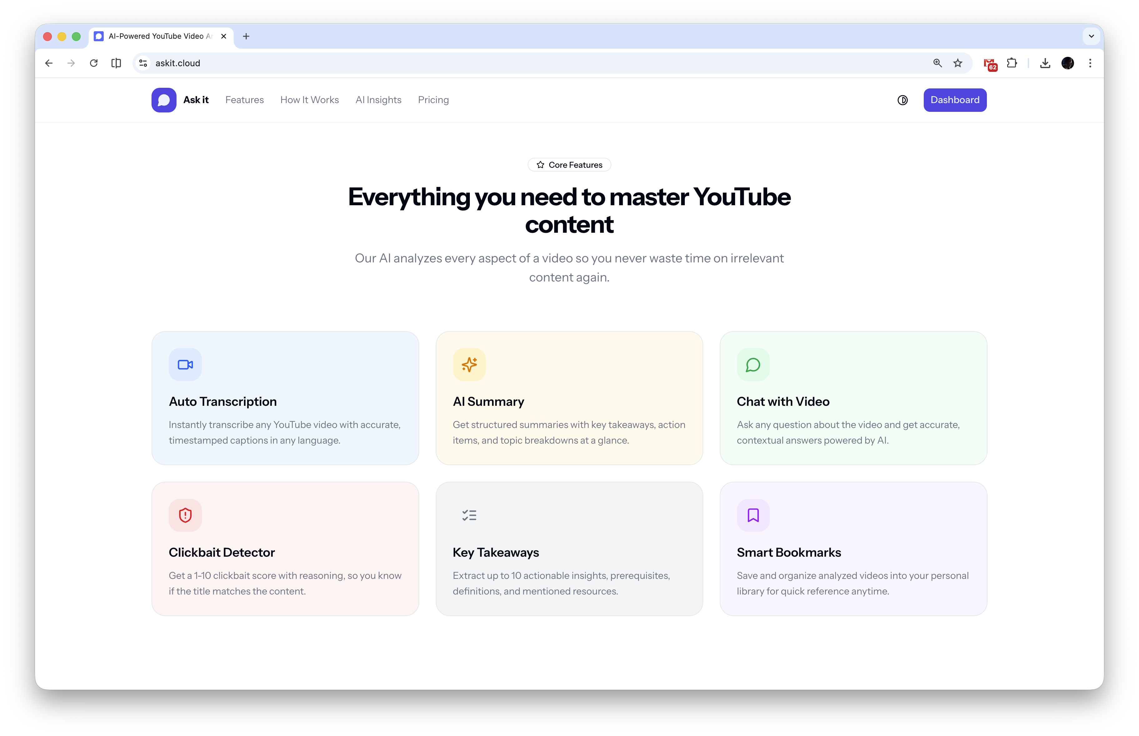 Ask it — Understand YouTube Faster gallery image