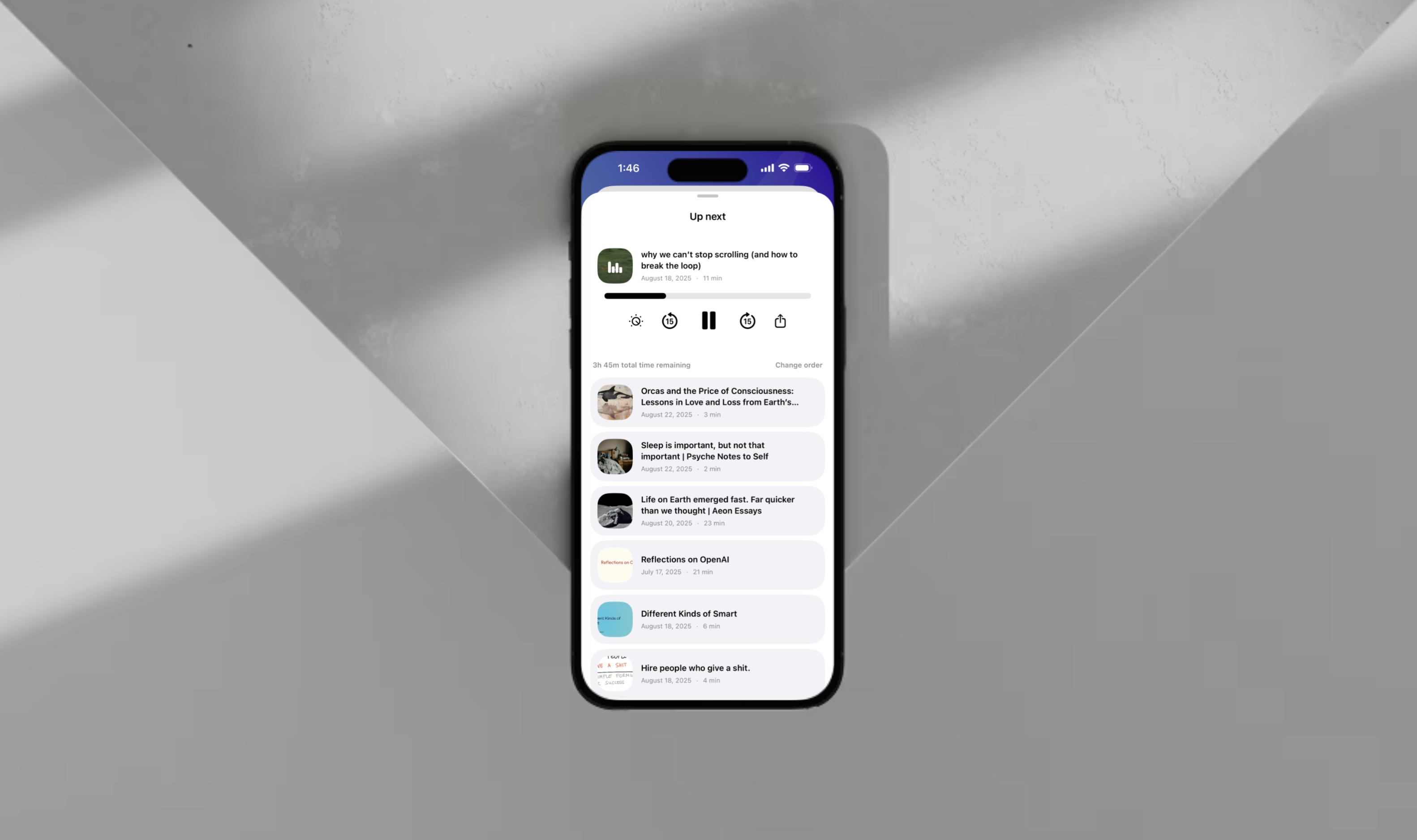 txtpod: turn articles into a podcast gallery image
