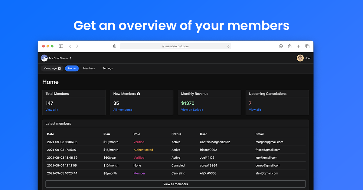 Membercord gallery image