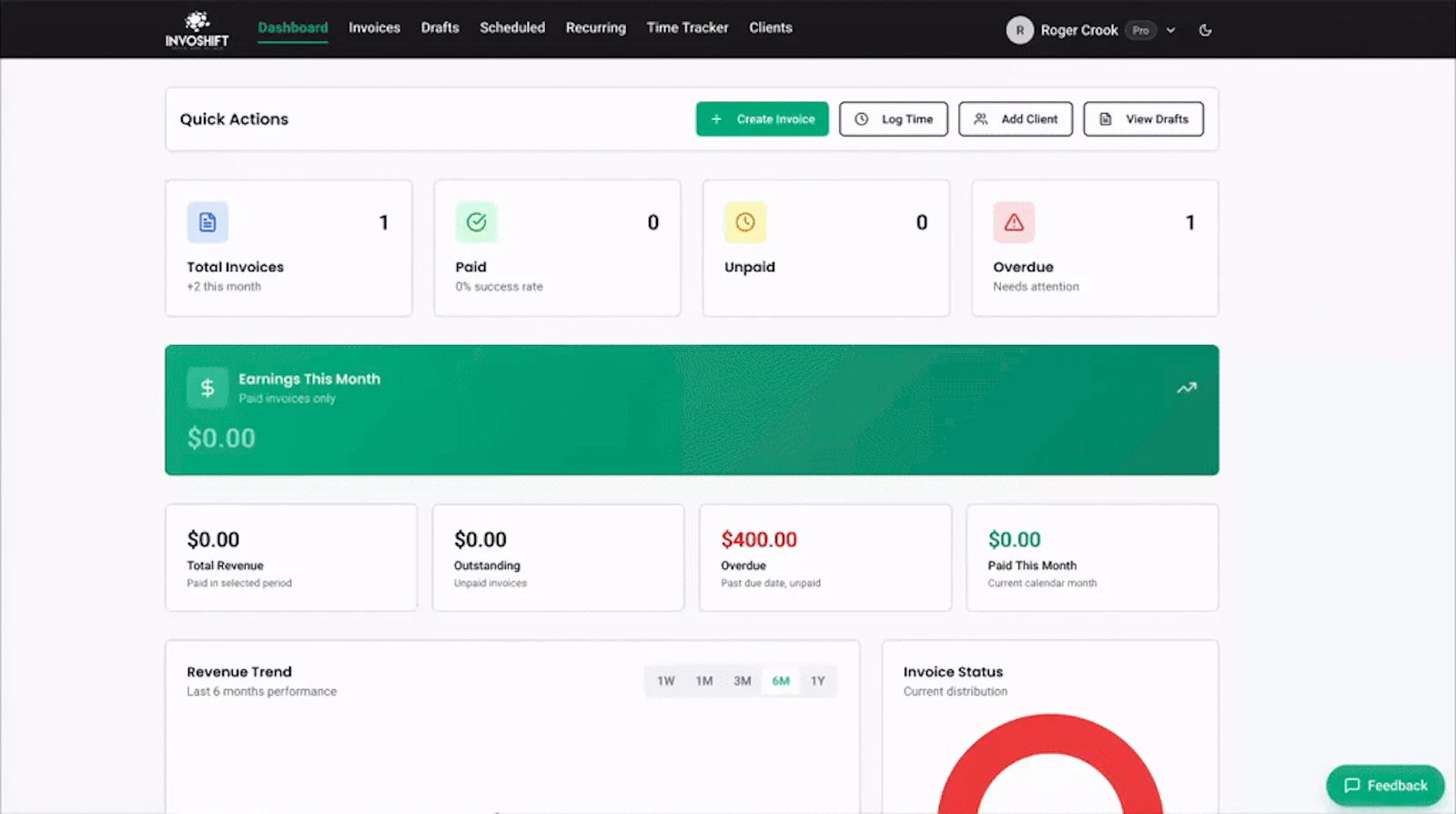 InvoShift screenshot 1 (video preview)