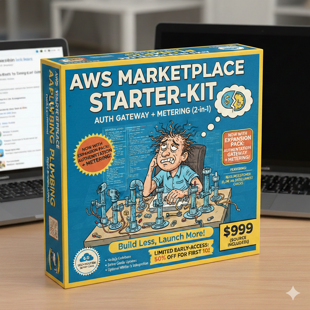 AWS Marketplace Jumpstart Kit - Product Hunt launch logo and brand identity