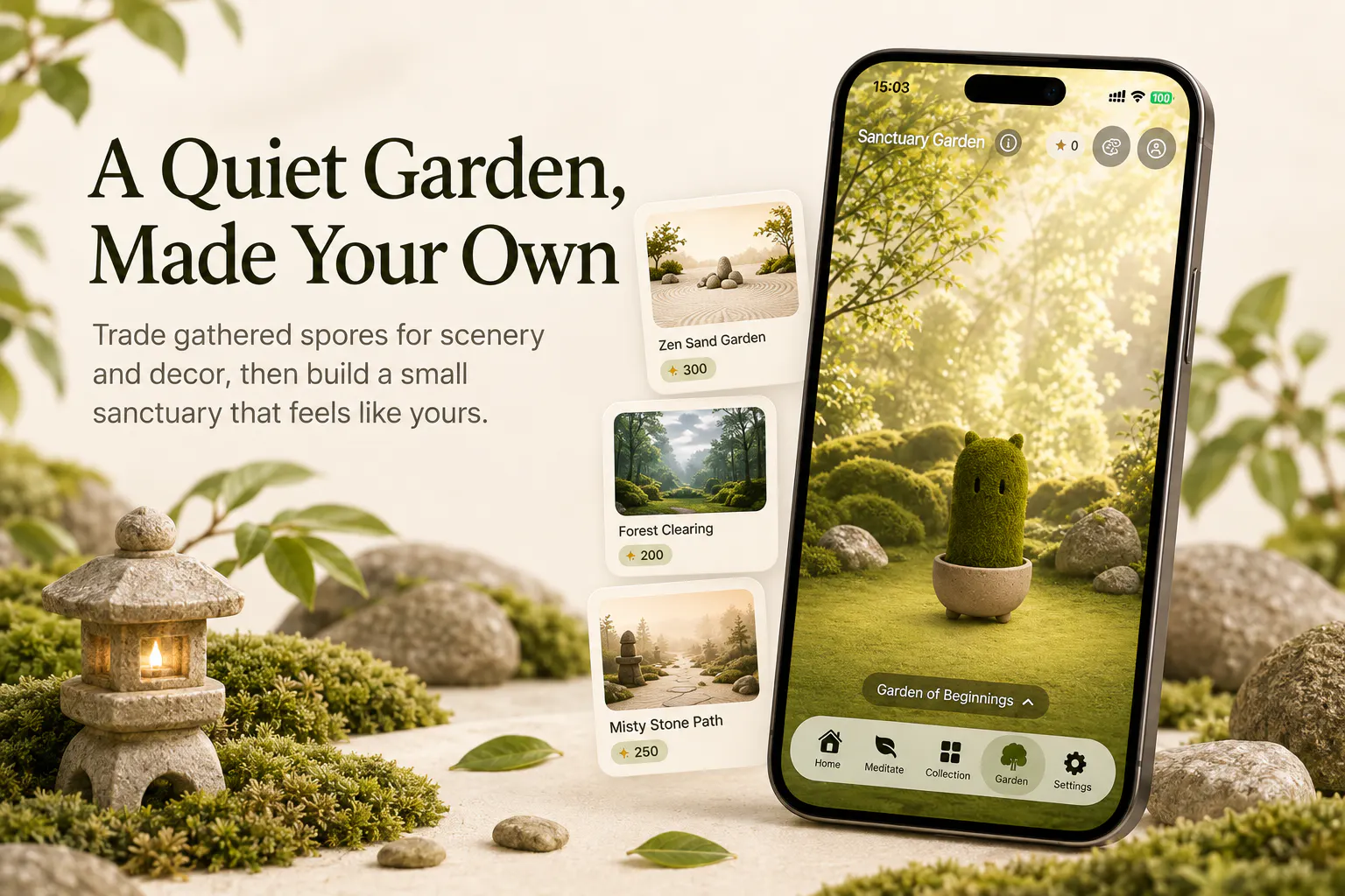 Mossu: Meditation Timer & Grow gallery image