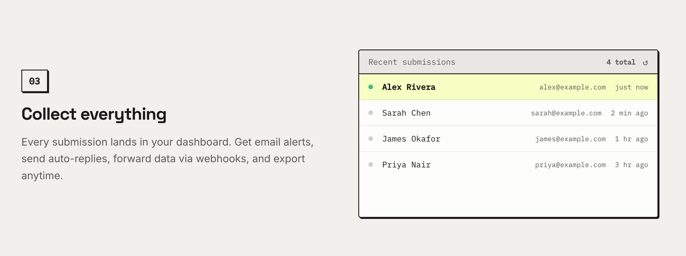 Form Dump gallery image
