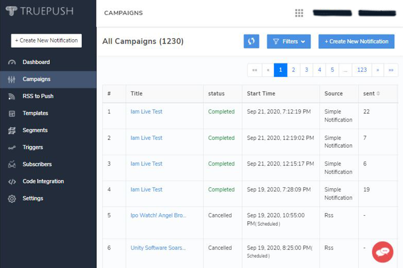 Truepush Wordpress Plugin gallery image