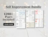 1280+Pages: Ultimate Life Reset Journals