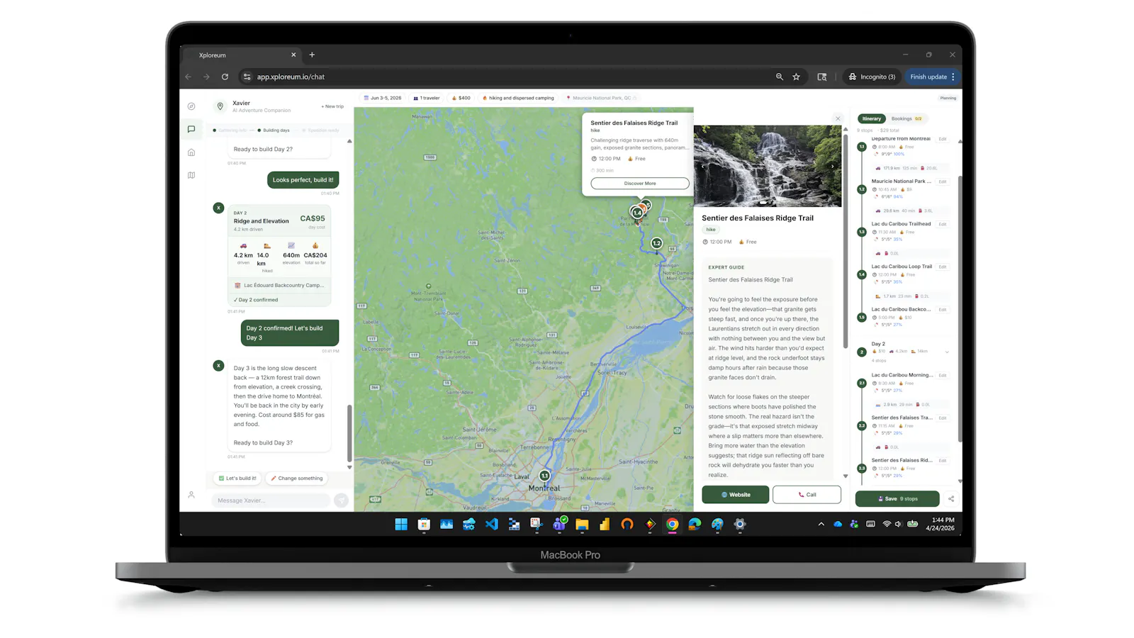 Xploreum screenshot 2