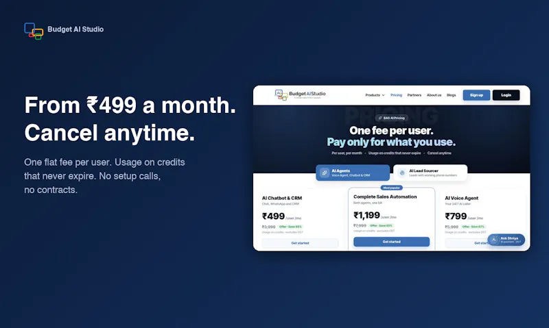 BudgetAIStudio screenshot 3