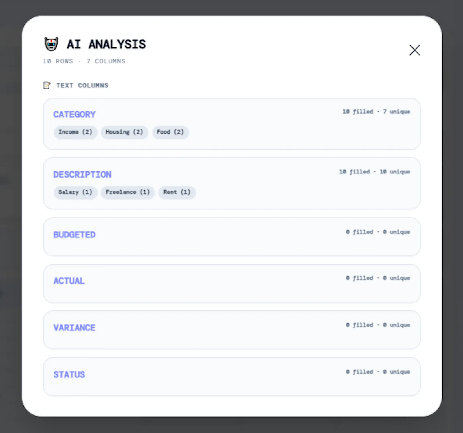 SheetMind screenshot 5