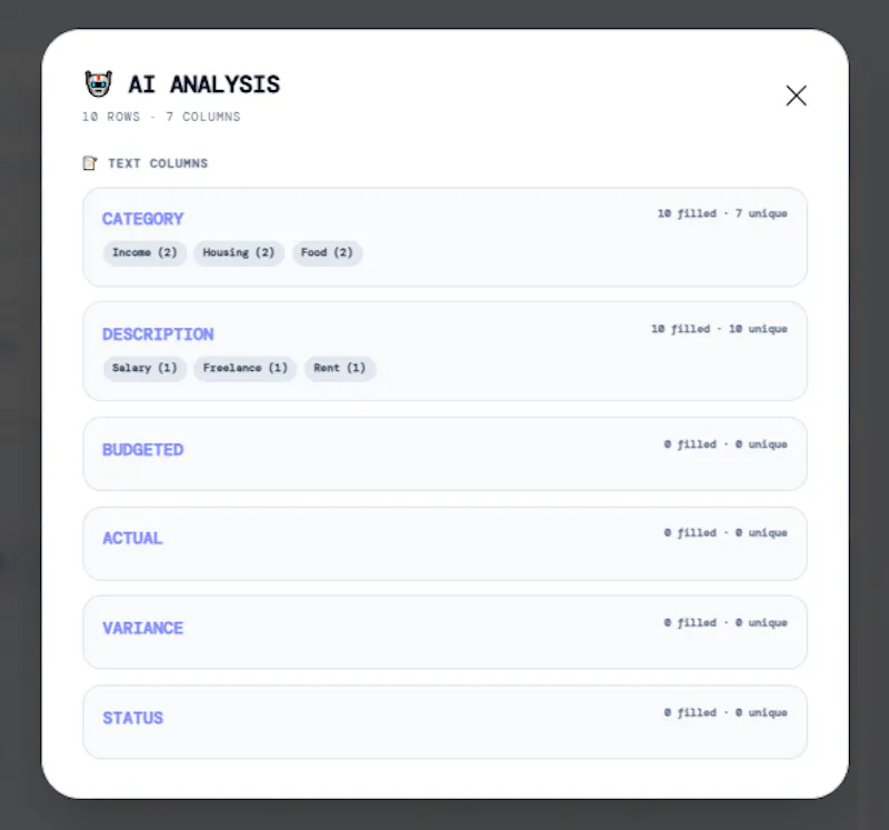 SheetMind screenshot 5