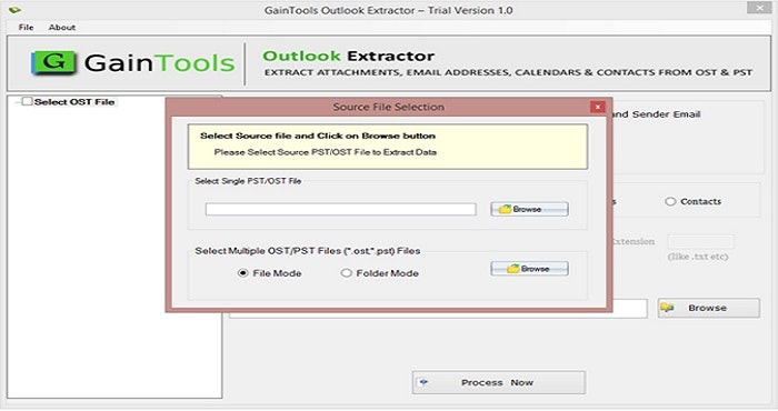 GainTools Outlook Extractor gallery image