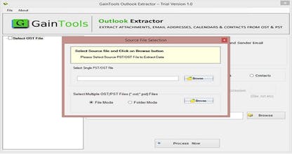 GainTools Outlook Extractor gallery image