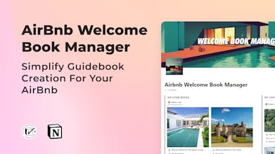 AirBnb Welcome Book Manager gallery image