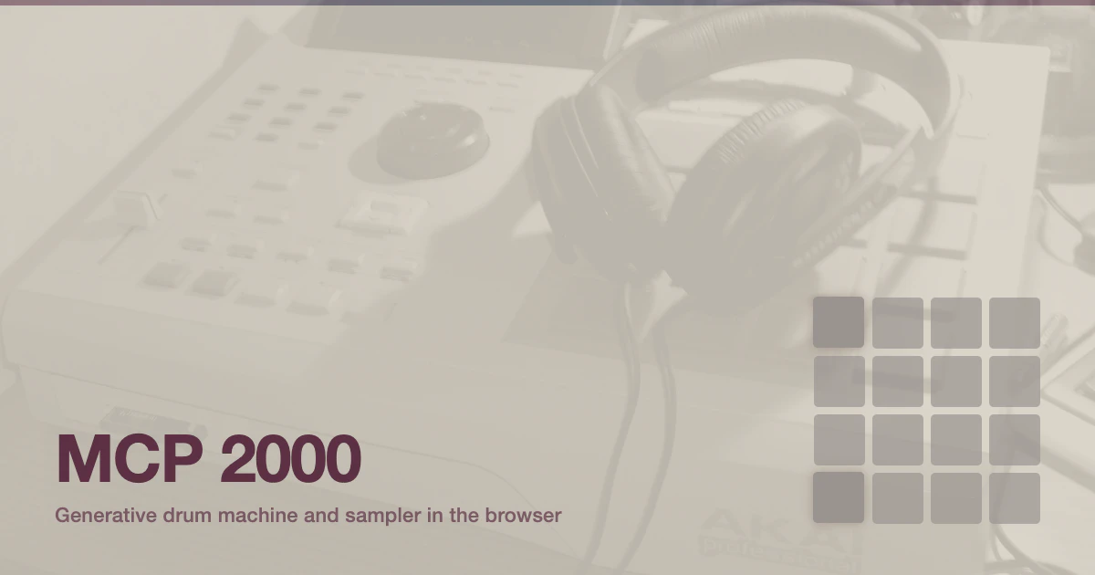 MCP 2000 screenshot 1