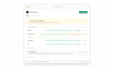 OneUptime gallery image