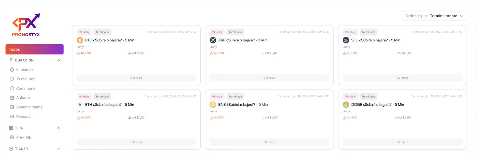 Pronostyx screenshot 3