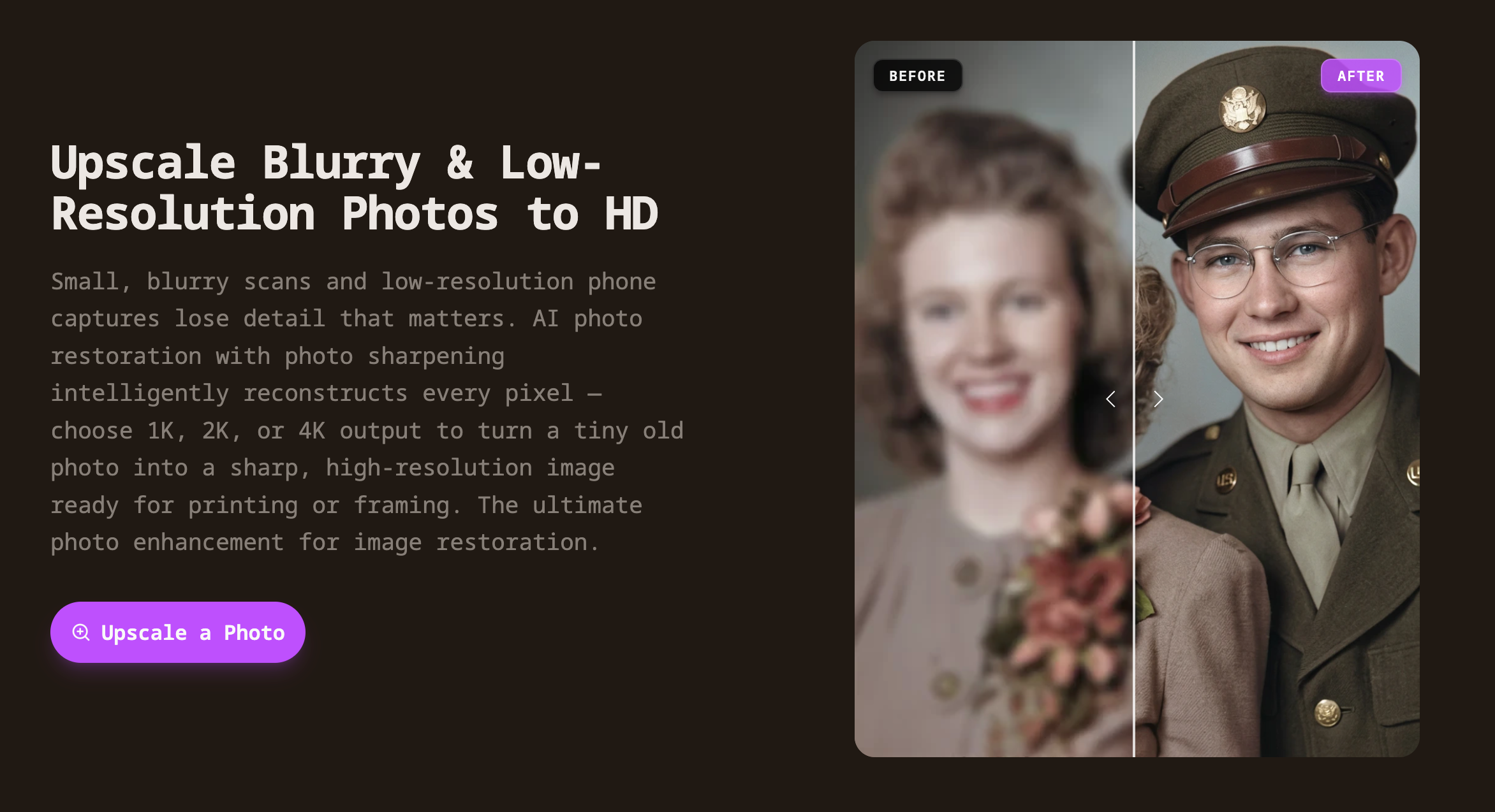 Pixvive — AI Photo Restoration gallery image