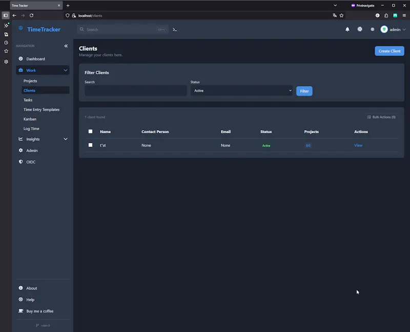 TimeTracker screenshot 4