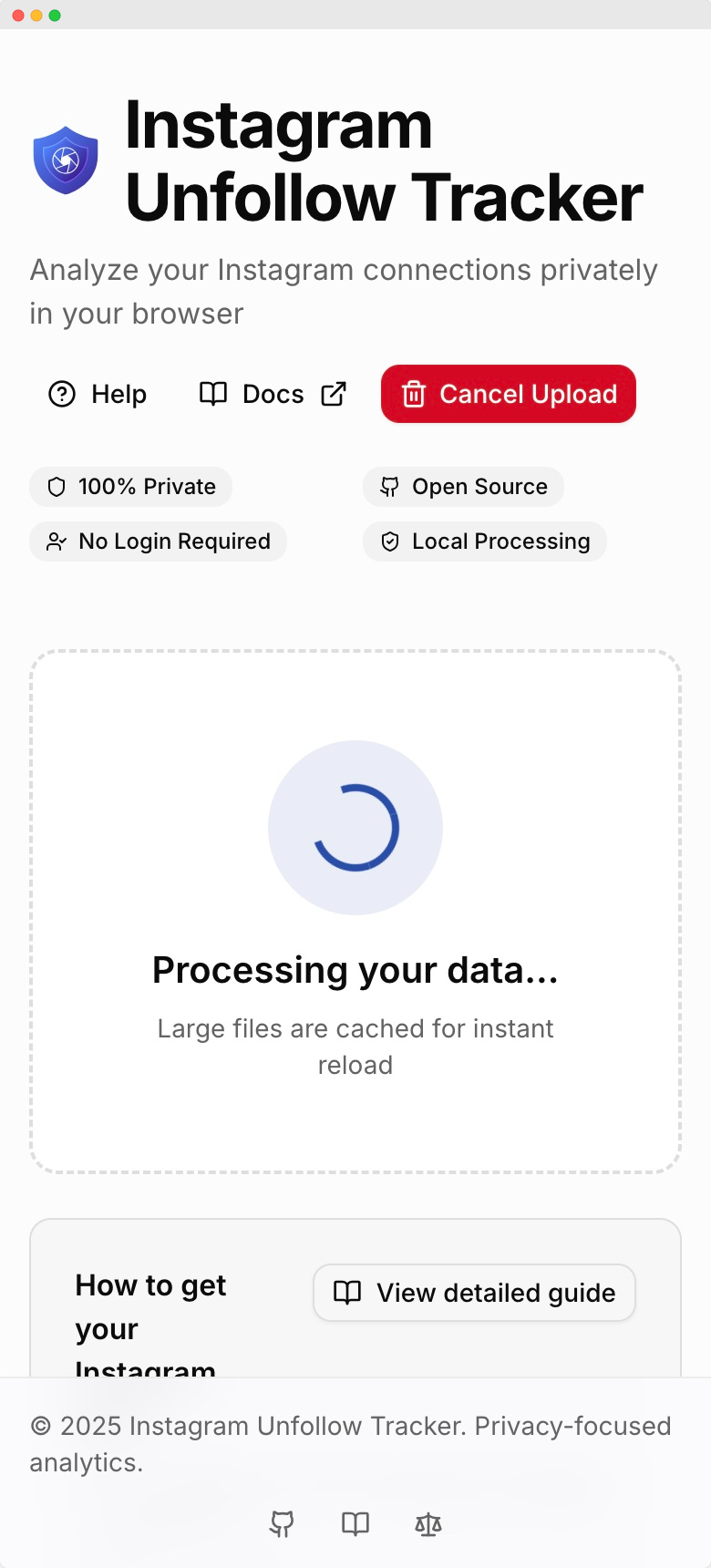 Instagram Unfollow Tracker - Screenshot 4 preview