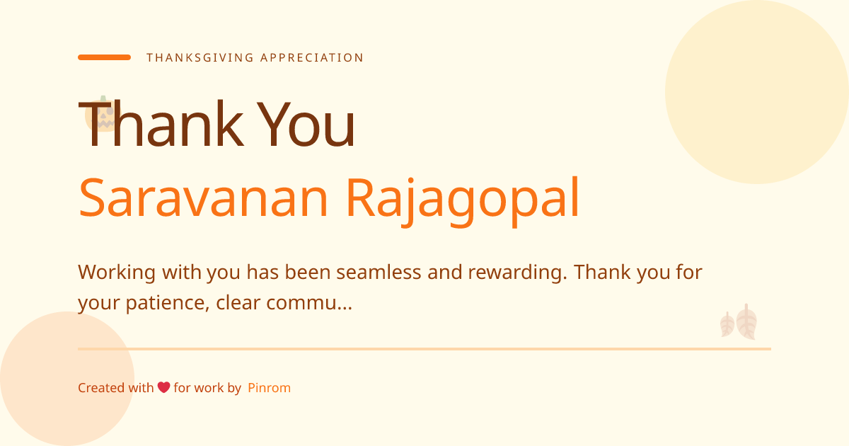 Pinrom Thanks - Screenshot 2 showing product features and functionality