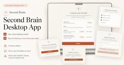 Second Brain for Mac and Windows gallery image
