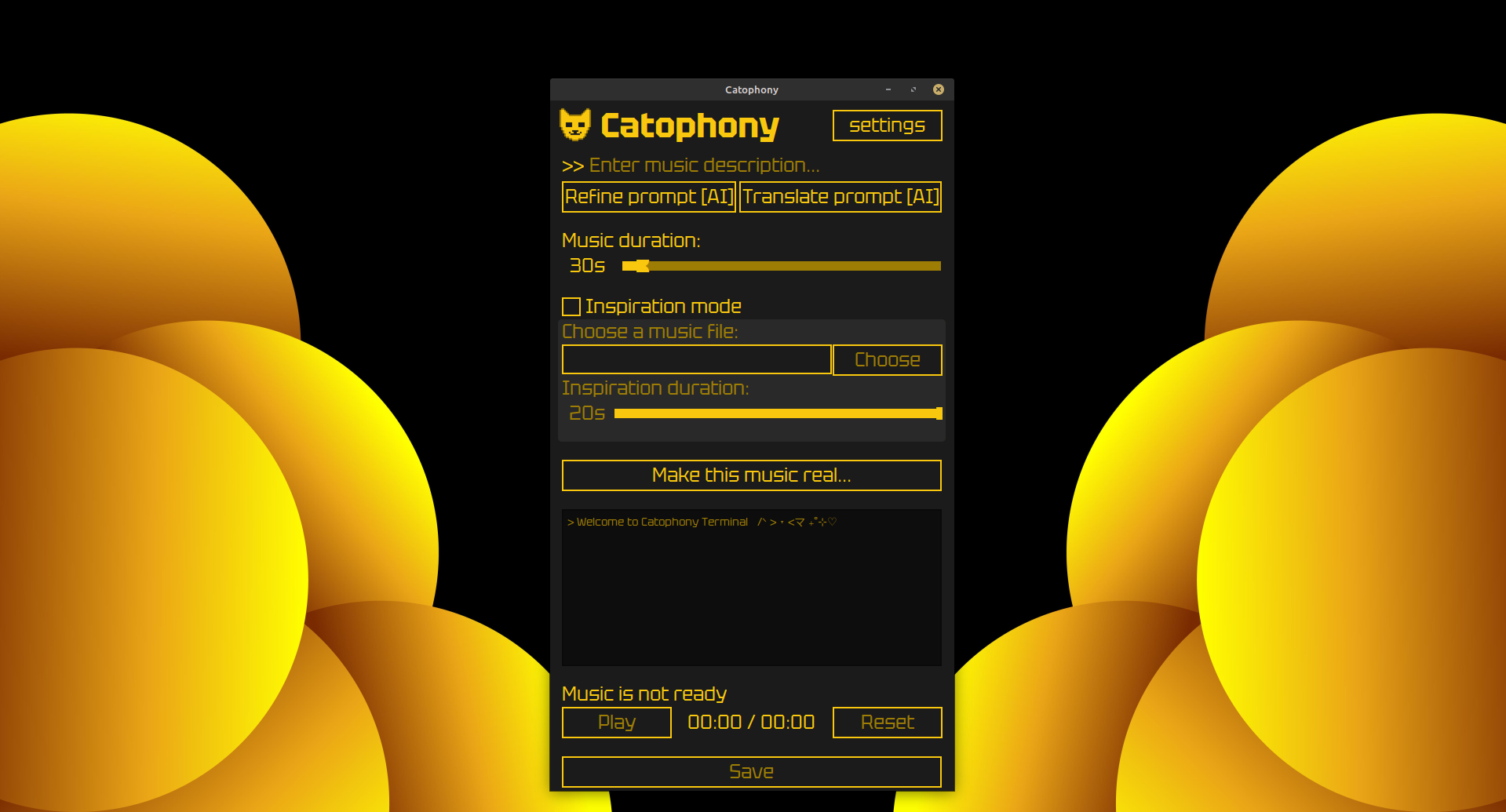 Catophony - Main product screenshot demonstrating key features and user interface