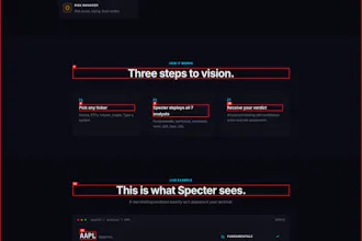 Specter — Market Intelligence Terminal gallery image