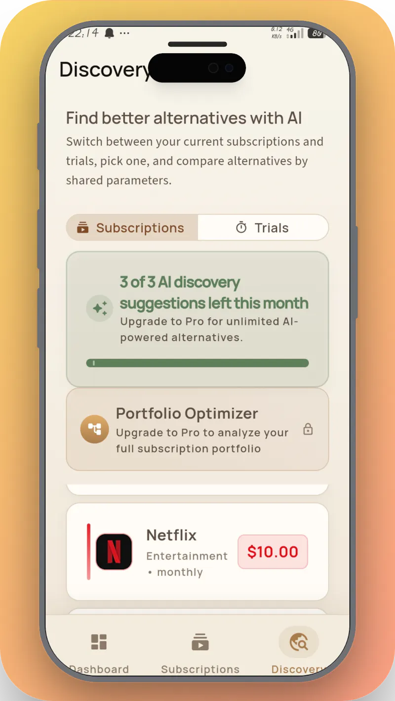 SubSense Pro screenshot 7