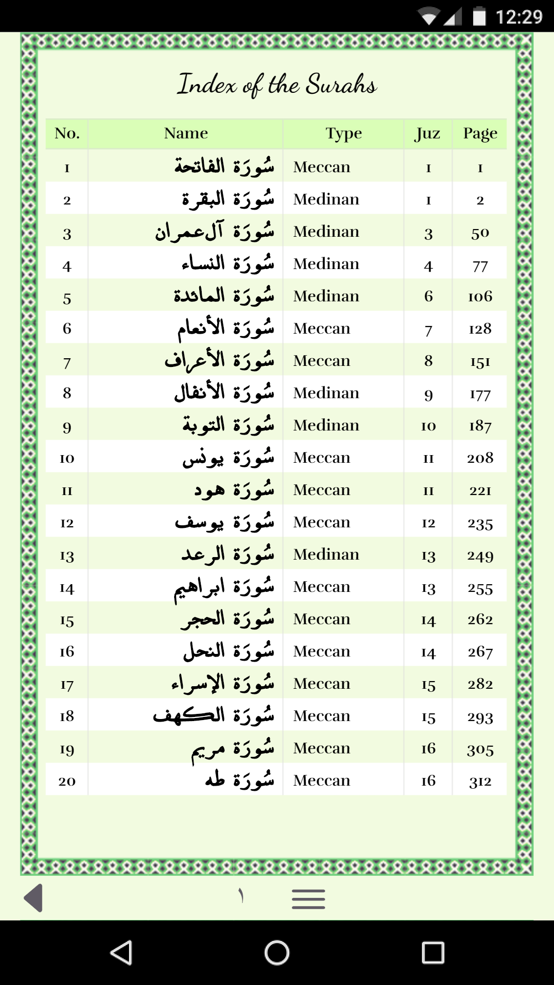 My Mushaf gallery image