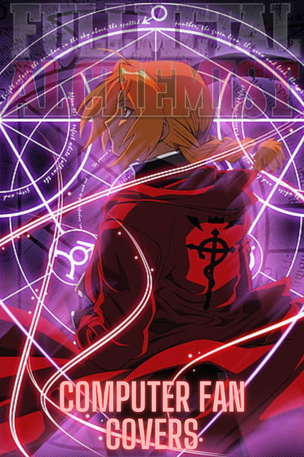 FMA - Ouroboros fan kapağı tam metal medya 3
