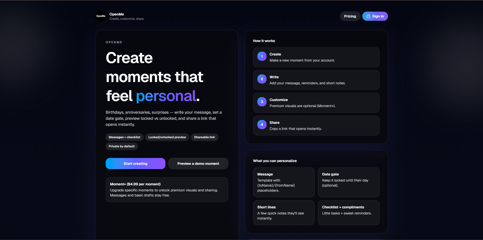 OpenMe gallery image